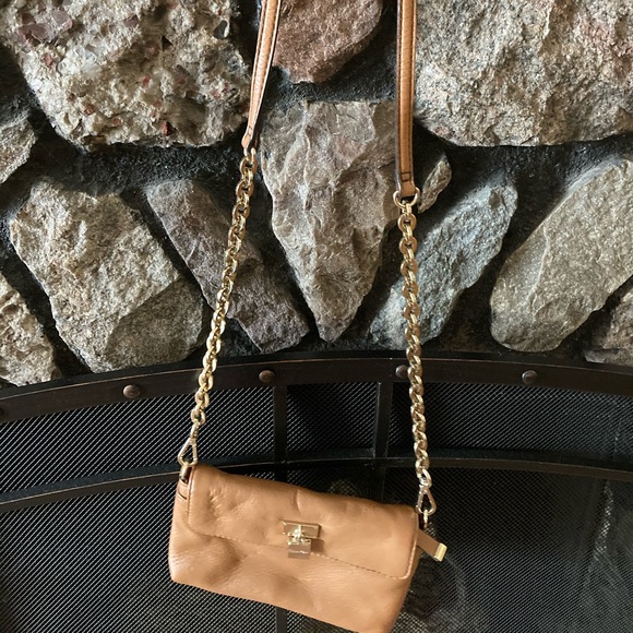 Calvin Klein Small Tan Crossbody Purse - Picture 3 of 3